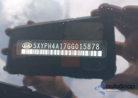 2016 Kia Sorento 2.0T Ex from USA, damaged, VIN 5XYPH4A17GG015878